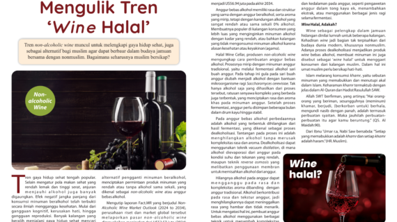 Mengulik Tren ‘Wine Halal’